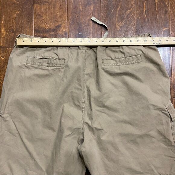 Boston Traders Vintage NWT Cargo Utility Tan Brown Shorts Cotton Men's Size XL - Picture 6 of 7